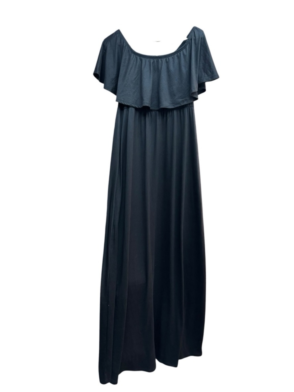 New Hello Miz | maternity medium Off-Shoulder Maxi Dress in black